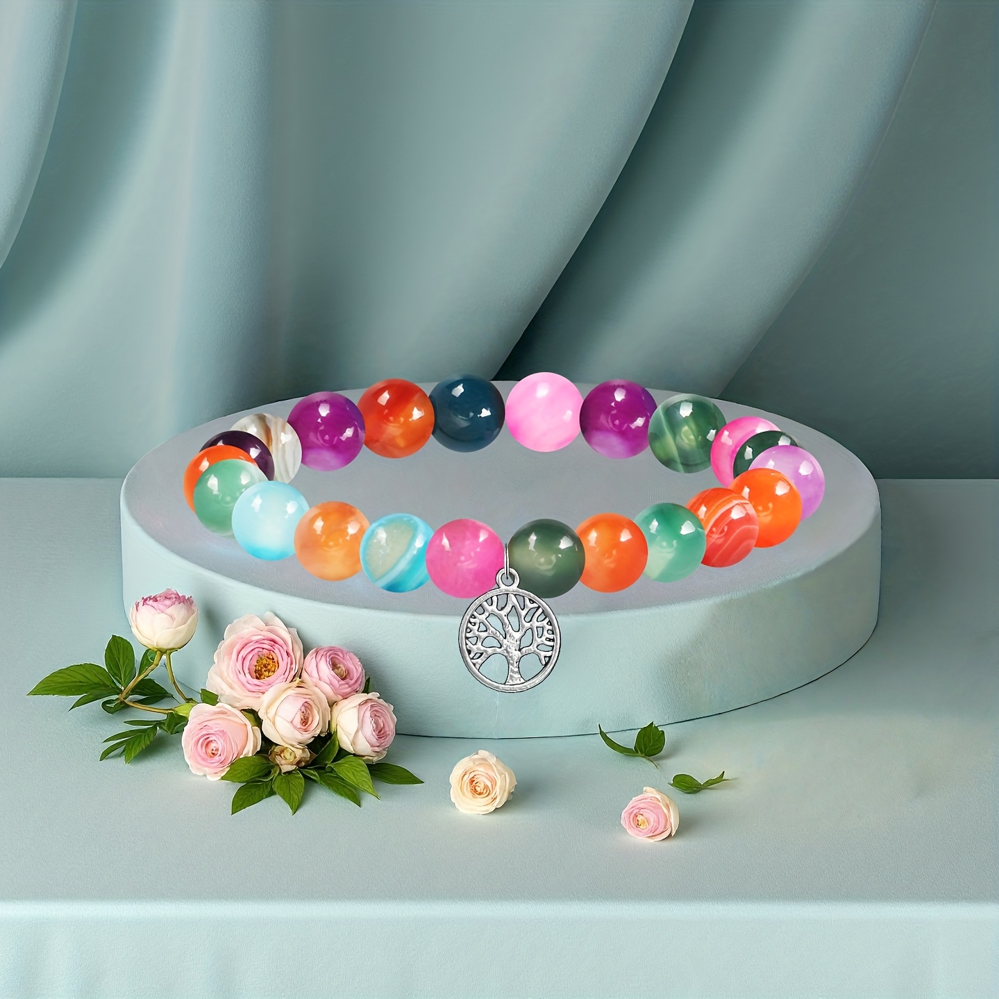 Meaningful Tree of Life Bracelet for Mother's Day Gift