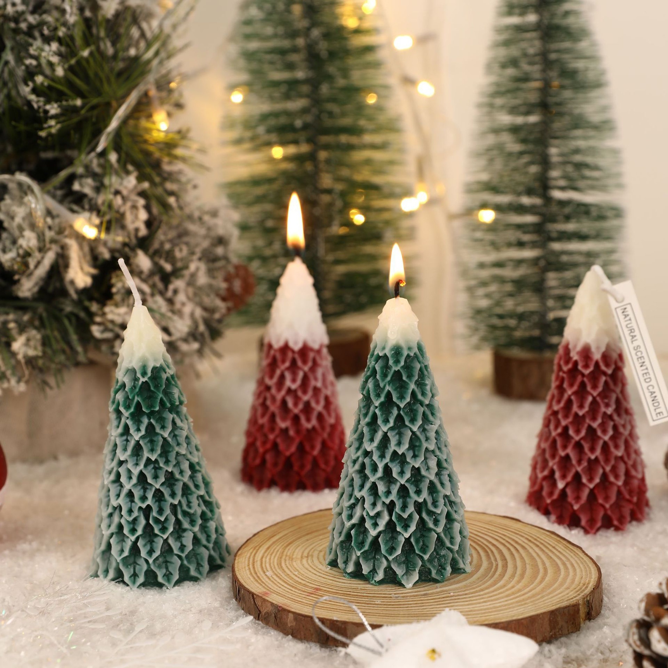 

3d Christmas Tree - , - For Diy Crafts, Casting & Decorations