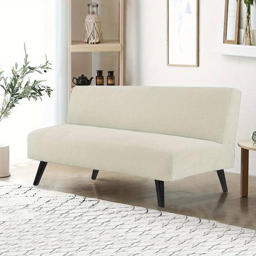 thickened elastic sofa bed cover machine washable cat scratch resistant armless sofa protector