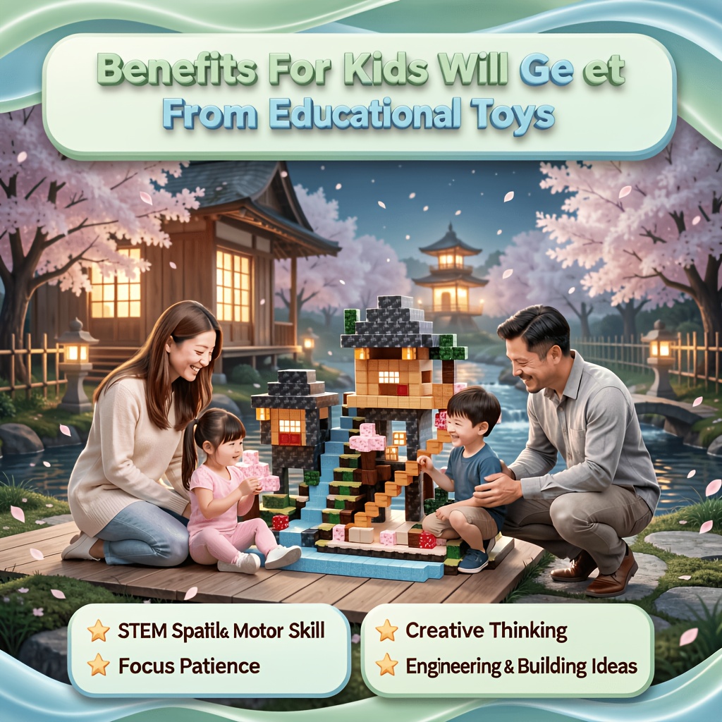 Magnetic Construction Sets for Children Aged 3 to 6
