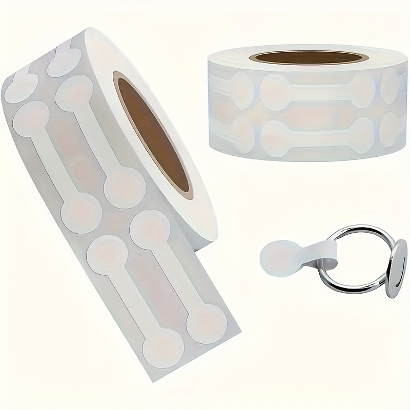 TEMU 1500 Étiquettes de Prix Portables pour Bijoux, Autocollants Haltère Autoadhésifs pour Bijoux DIY, Étiquettes pour Bagues, Bracelets et Bracelets