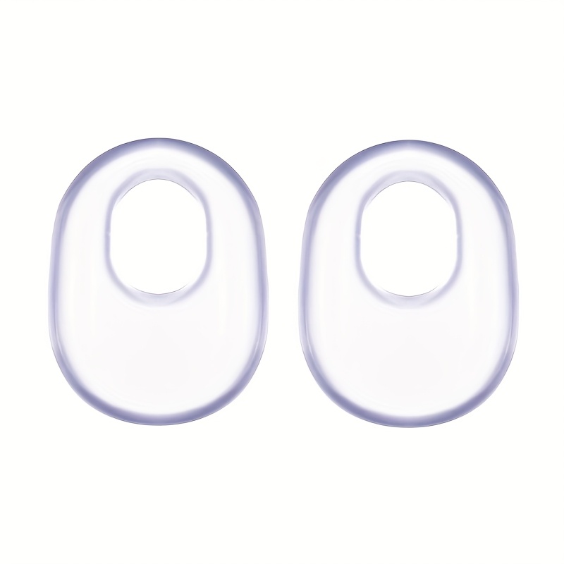 A Pair Of Hollow Oval Silicone Foot Protection Stickers Are Comfortable, Soft, Elastic, Durable, Anti-friction, And Anti-compression