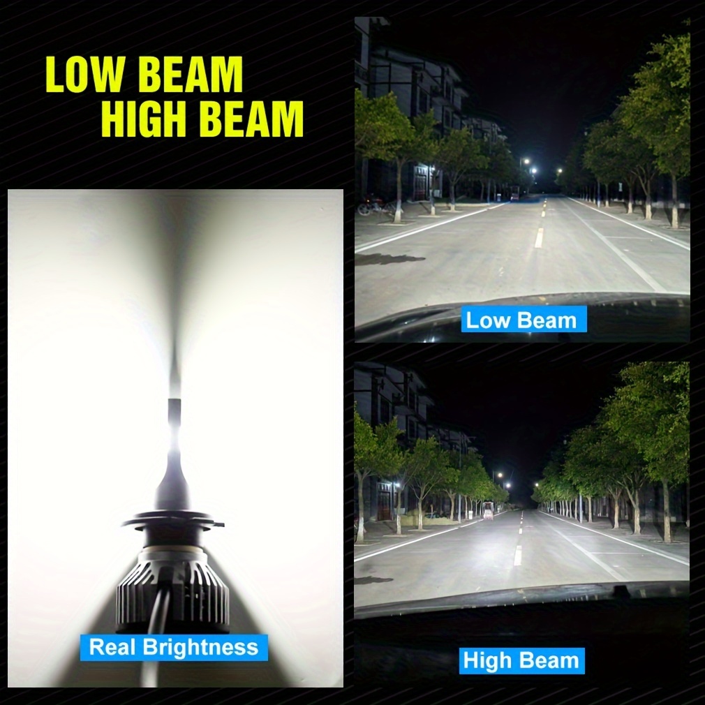 Osram H1 H4 H7 LED-Lampen 6000k CSP H9 H8 H11 Nebelscheinwerfer Hb3 HB4  9005 9006 9012 Hir2 Autolampen Autoscheinwerfer Mini Turbo Led 12V