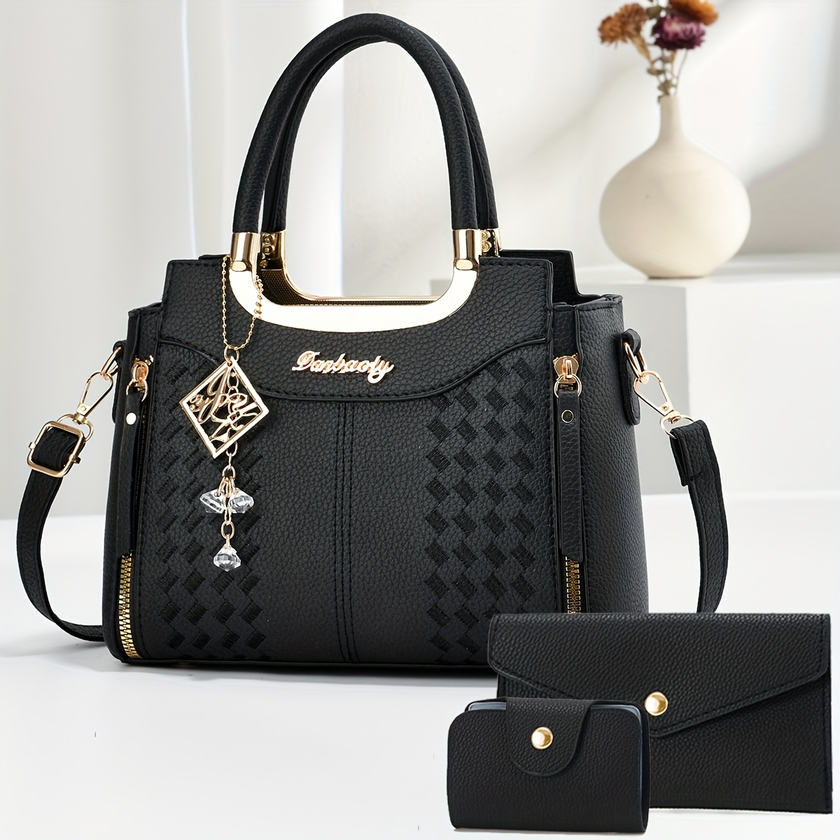 Image of Women's Handbag, Niche Designer Bag, Versatile Crossbody Bag, Multi-piece Set, Stylish High-quality Shoulder Bag, Casual Tote