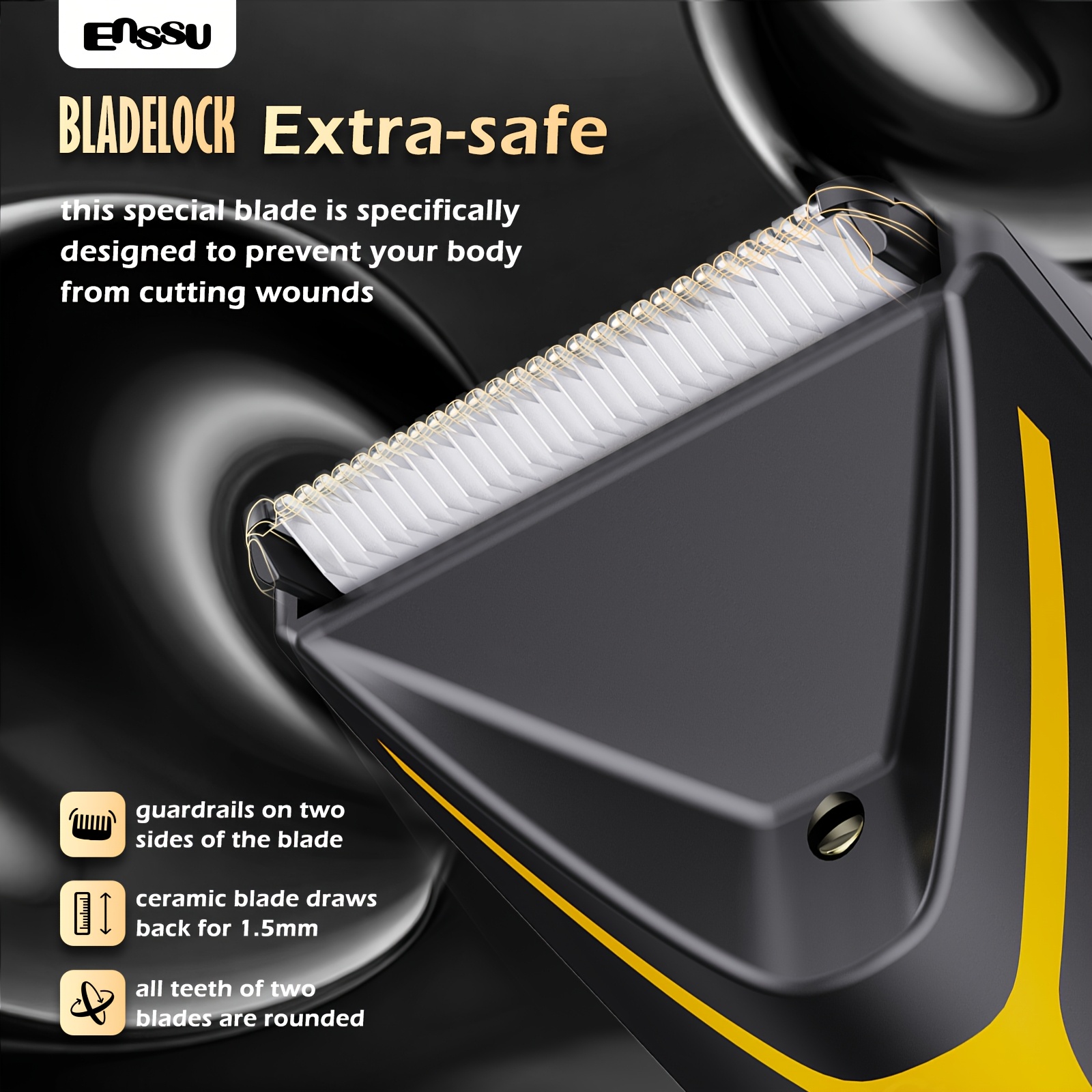 Enssu Professionele Buik- en Lichaamshaartrimmer