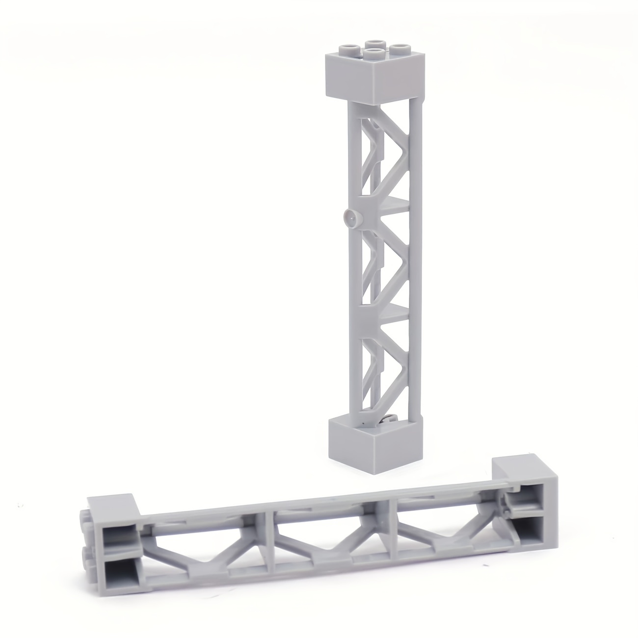 2pcs Four ABS Support Column Stand DIY Building Block Decorative Desktop Tower