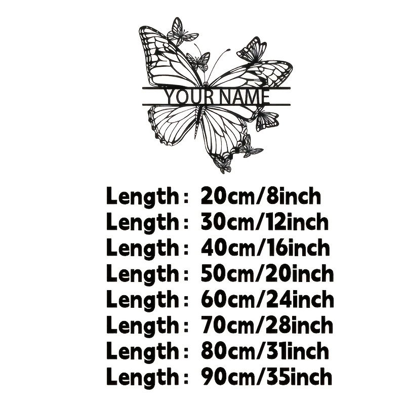 TEMU 2d Flat, [2d Tablet] Personalized Metal Name Sign-last Name/ Wall Art, Durable Metal Plaque For Wedding Gifts, Entrance-text/outdoor Decoration,