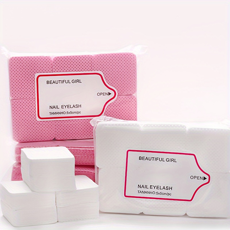 

600pcs Wipes - , Non-irritating, And Effective For Eyelash & Polish Removal, For Hands, Feet, And , -free And Ethically