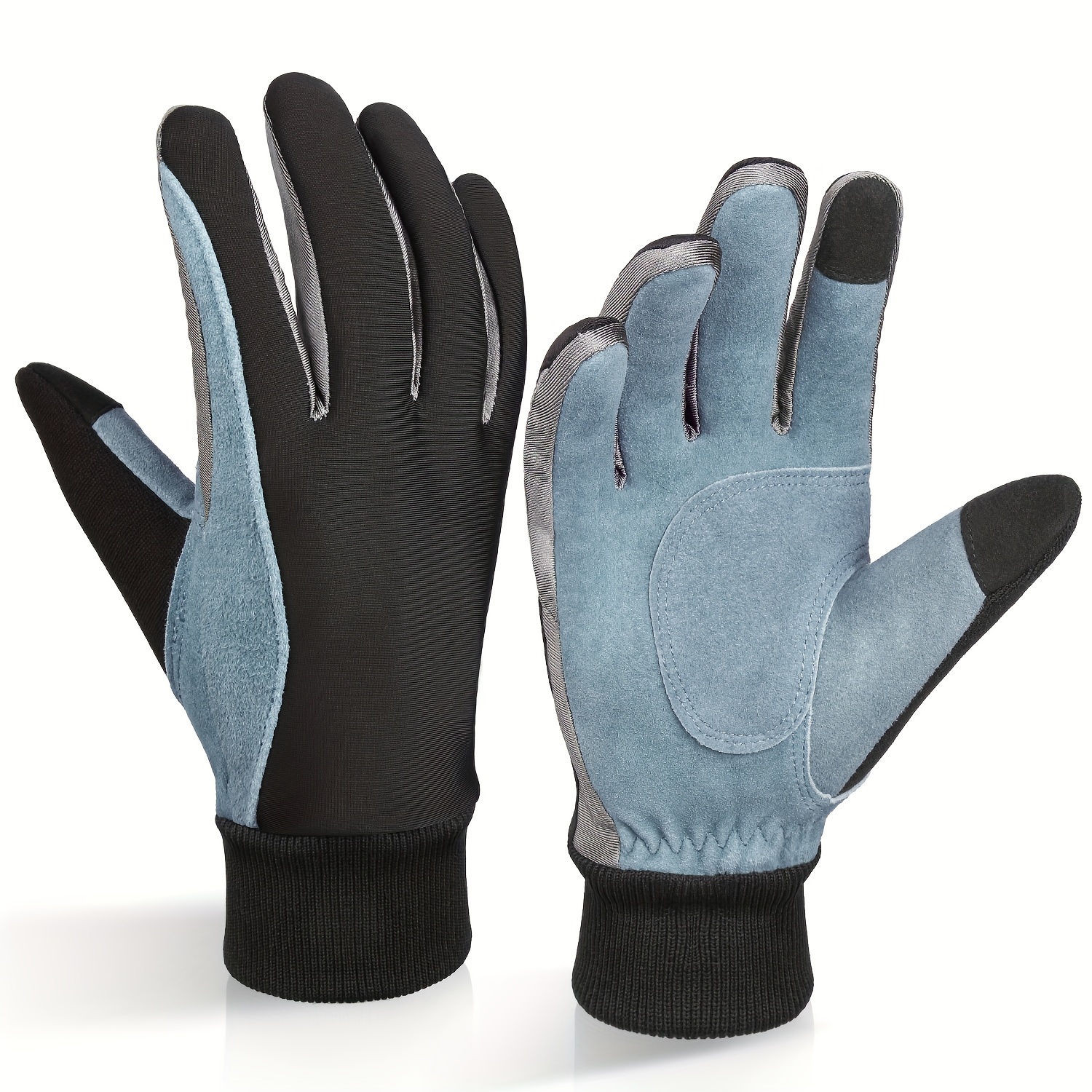 

Deerskin Touchscreen Winter Gloves - Warm, Non-slip For Gardening & Outdoor Work, Machine Washable