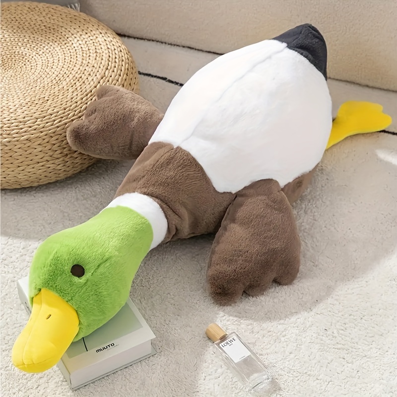 Realistic Green Head Duck Model Toy Boat Battery With - Temu