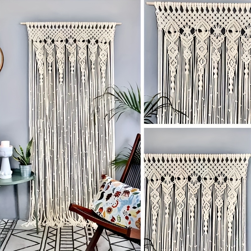 bohemian curtains 1m 2m window frame curtain board wall