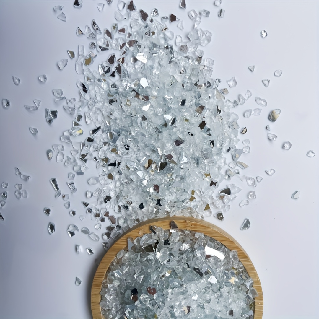 E-shop Silbernes und Goldenes Spiegelglaszerkleinerungsmaterial | Künstlerisches Verzierungsmaterial | Gartendekoration & Wohnaccessoires |