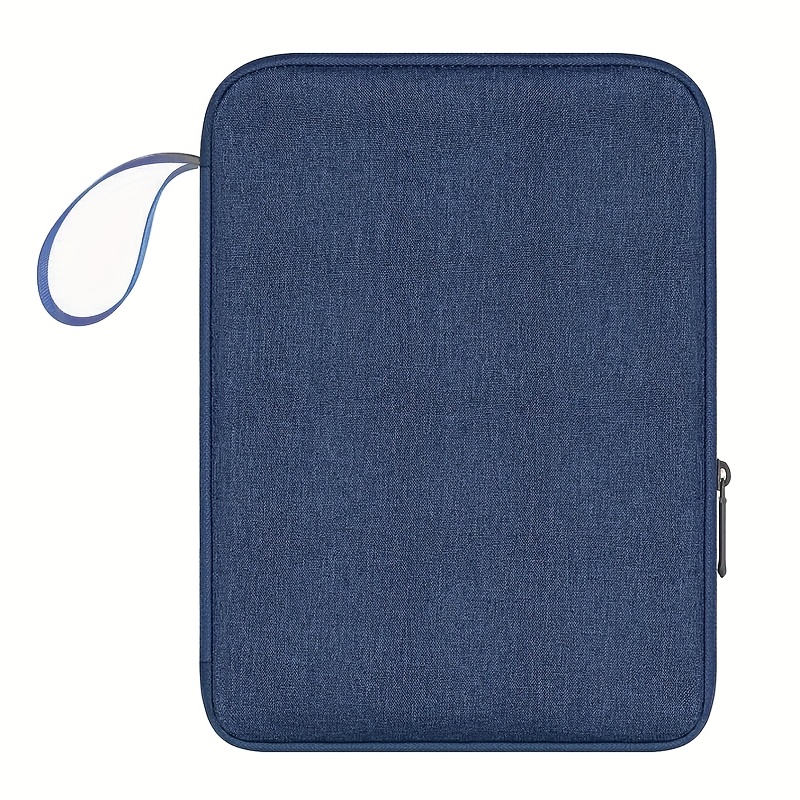 E-shop Stoßfeste Nylon-Tablet-Hülle für iPad 27,69 cm/32,77 cm – Tragbare, sturzsichere Tablet-Tasche mit separatem Fach, großem Stauraum,