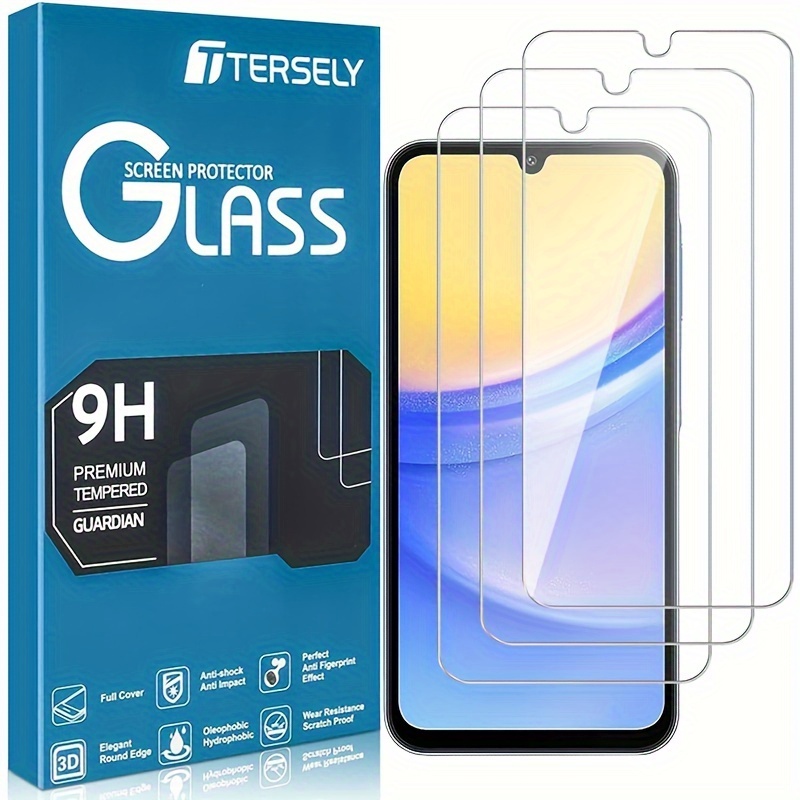 

[3-pack] 9h Tempered Glass Screen Protector For Samsung Galaxy A15 4g/5g, Case Friendly, Ultra-clear, Shatterproof Anti-scratch Film Screen Protector