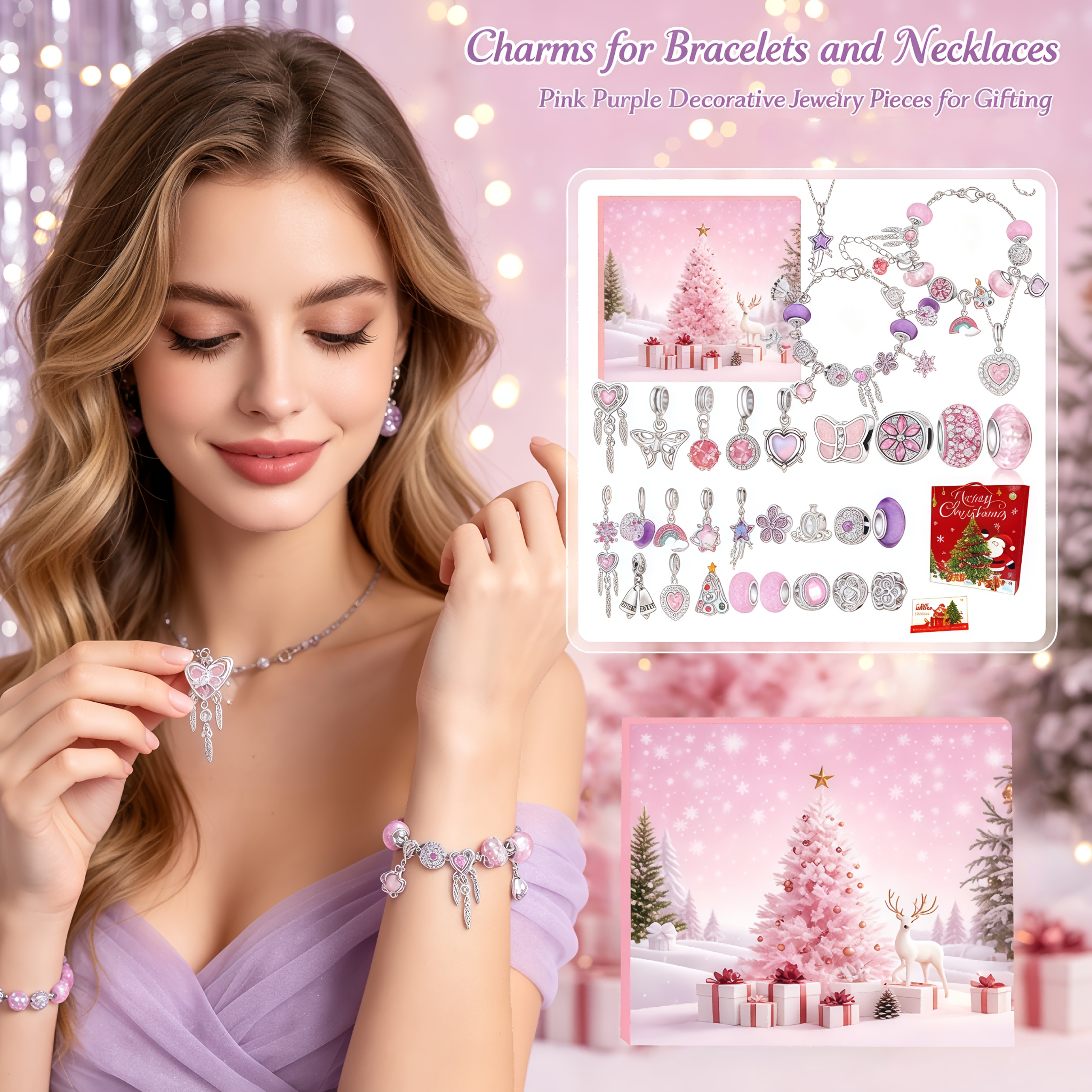 31-Slot Christmas Advent Countdown Calendar Gift