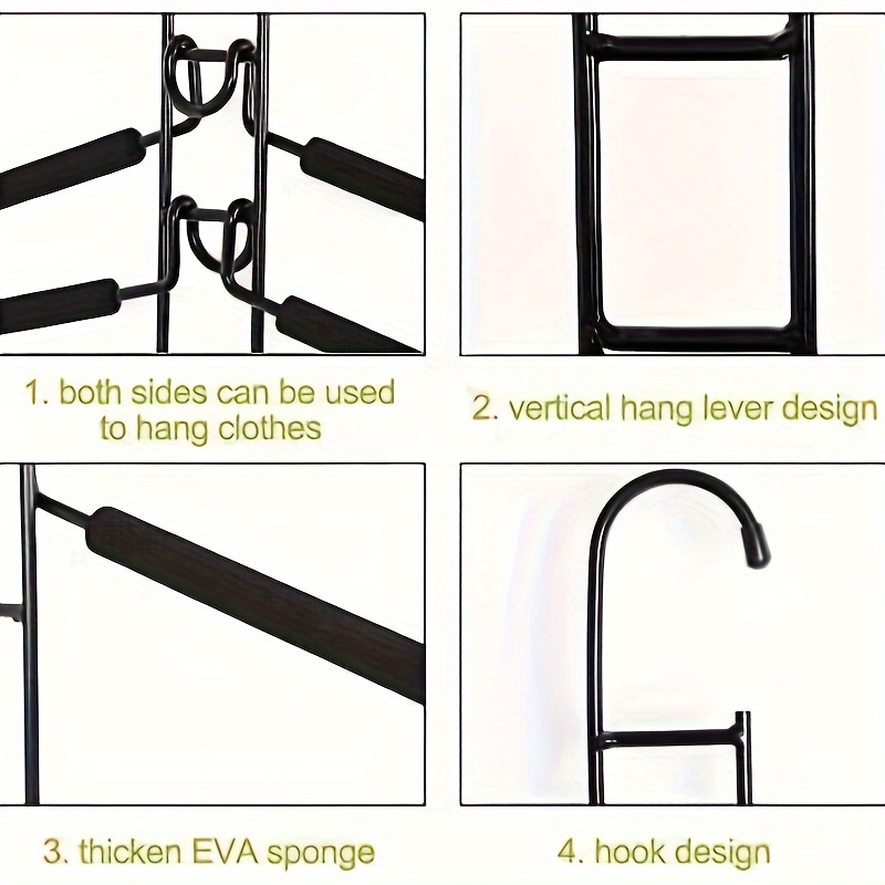 Clothes Racks Space Saving: 1 Multifunctional Multi tier - Temu