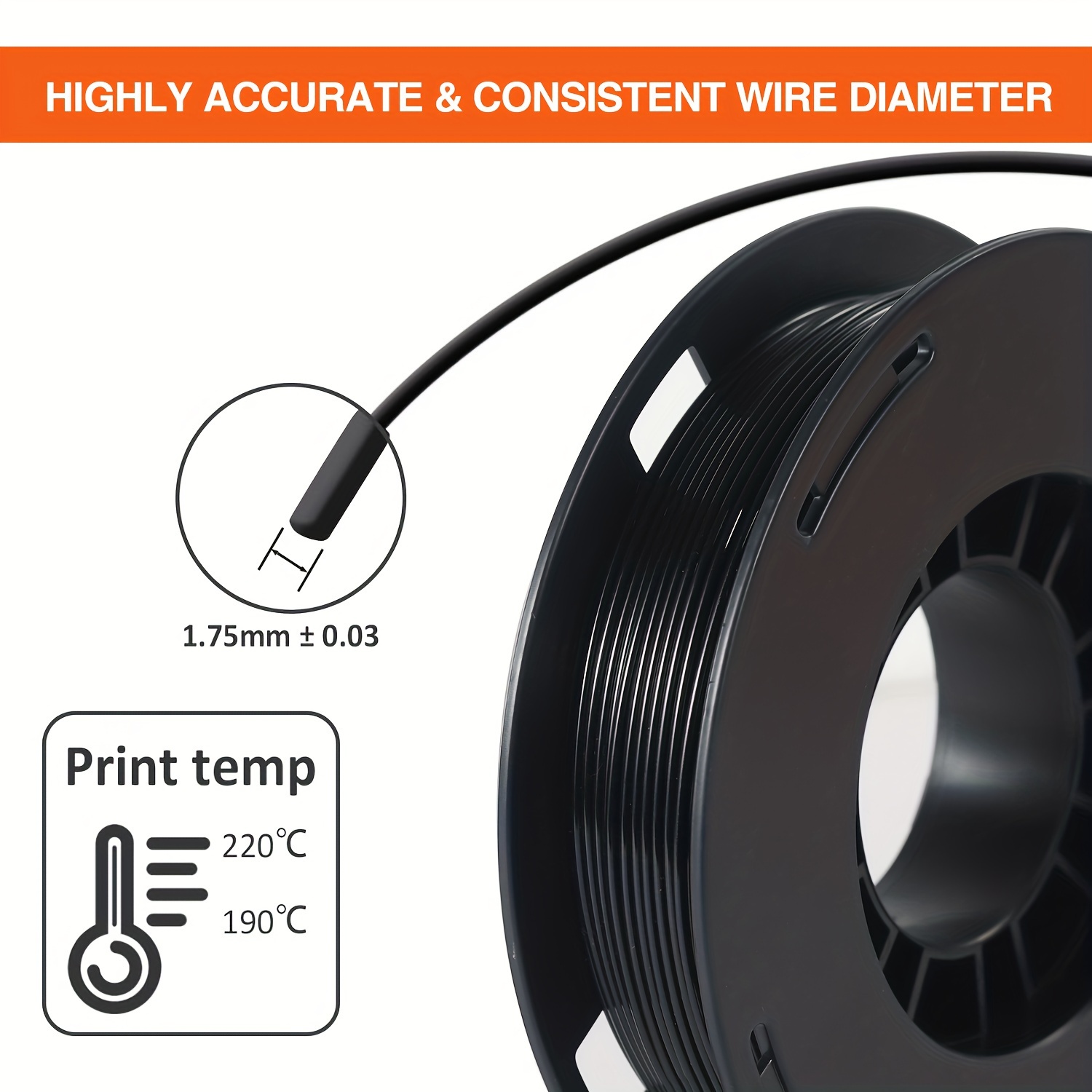 Rotolo Di Filamento TPU Flessibile Da 1 75 Mm 200g 95A - Temu Italy