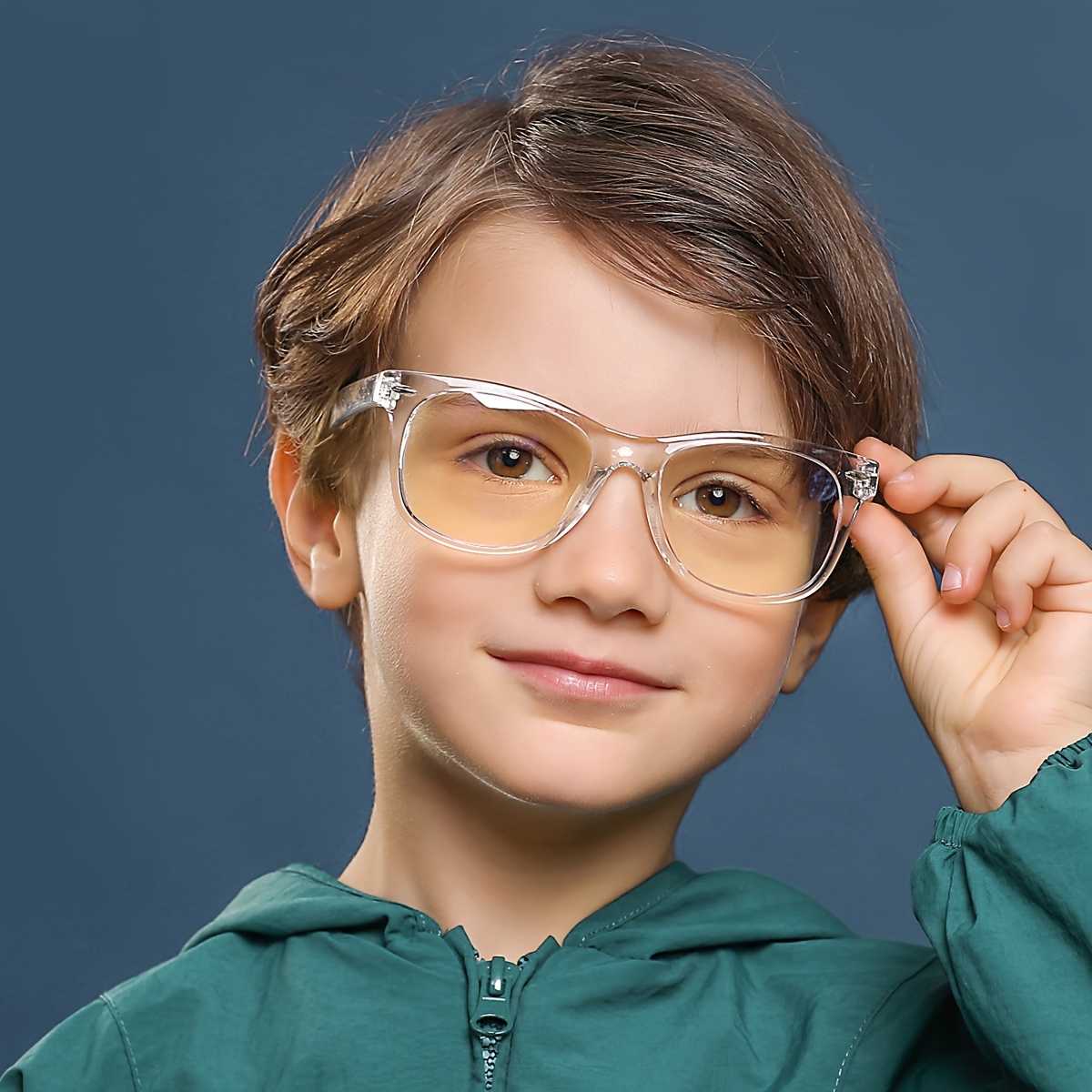 

Lunettes Bloquant Bleue pour Jeunes - Monture Élégante, Parfaites pour Garçons & Filles, pour les Fêtes, les Activités en , les & la Mode Quotidienne