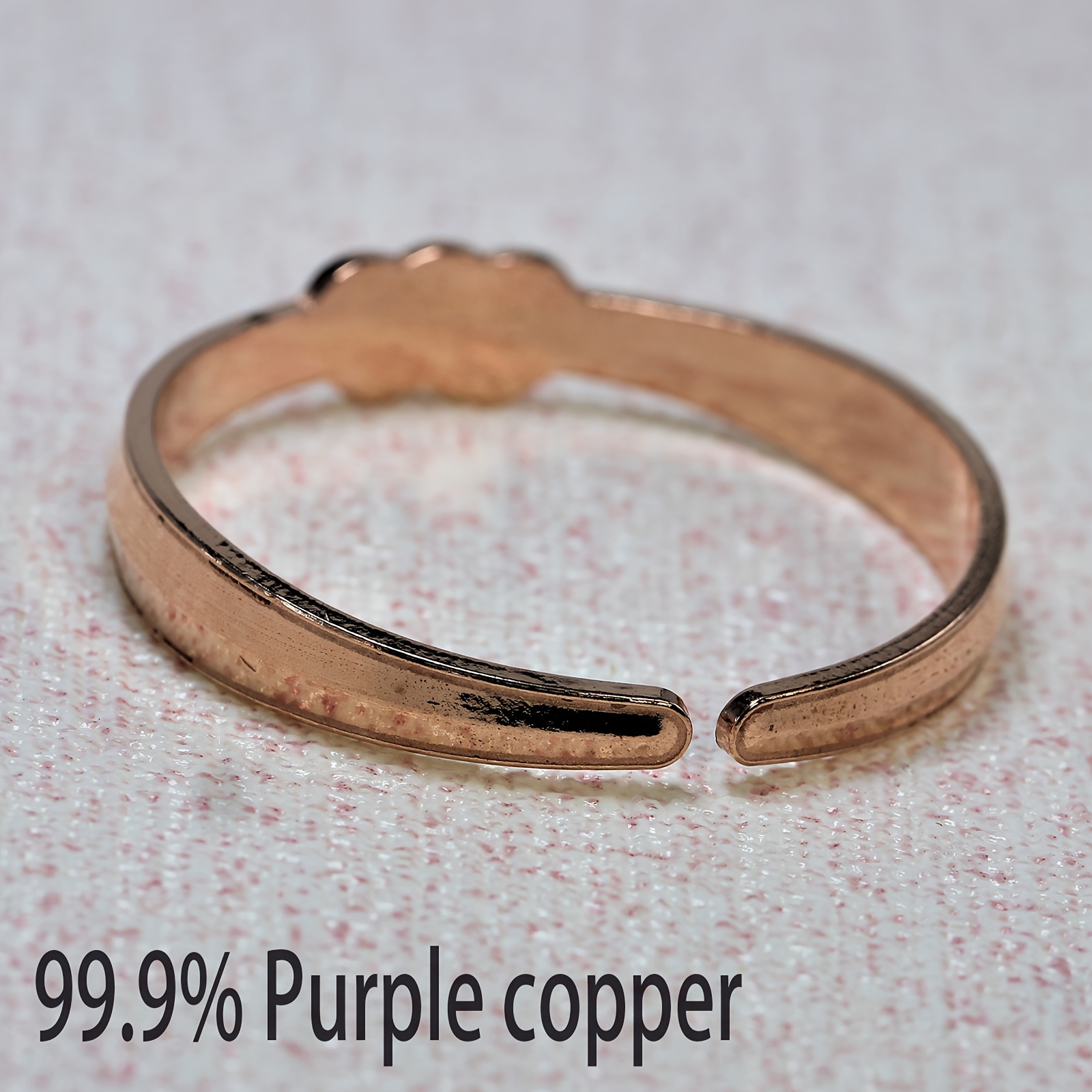 elegant copper bangle bracelet   everyday wear and festive gifts suitable for   moms and female friends details 9