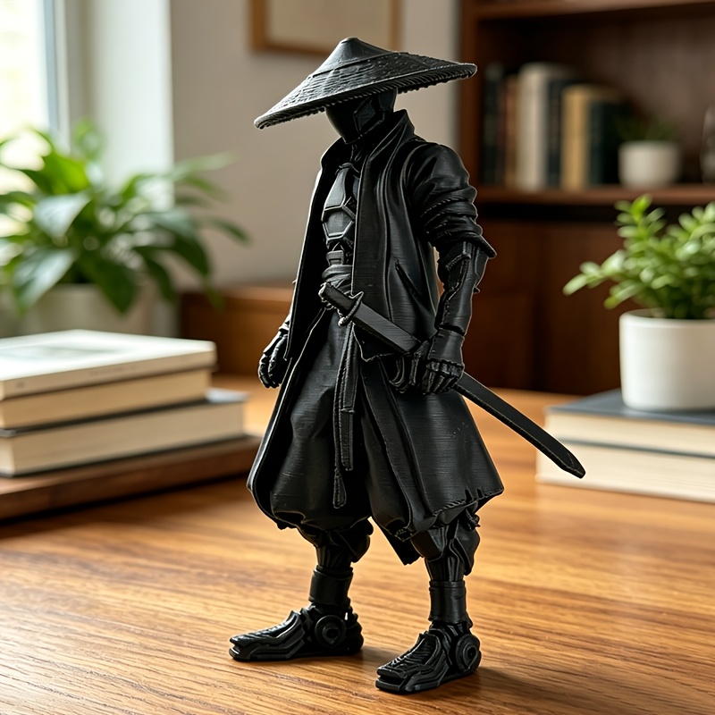 TEMU Ornements de statue de de style - Conçus pour un chapeau et tenir un de dans un de sabreur et de , adaptés , à , à une étagère à livres