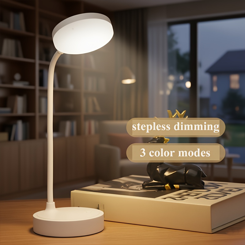 Rechargeable 360° Adjustable Arm Smart Lamp with Dimming