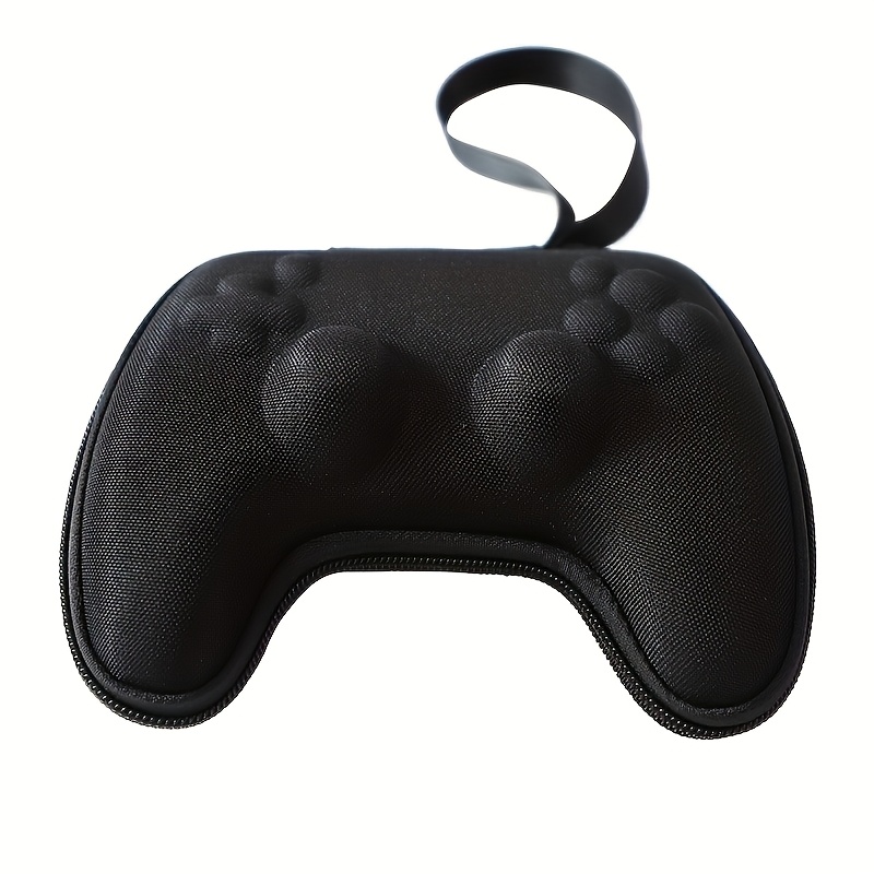 Trdna EVA škatla za shranjevanje krmilnika PS5, trpežna zaščita, prenosna torba za igralne krmilnike z ročajem, združljiva s PS5, PS4, PS3,