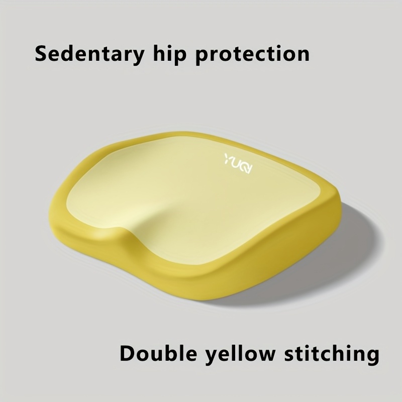 1 black ergonomic office chair cushion with adjustable hip lumbar support memory foam for pressure relief 10 hour seat cushion portable for home car office use   soft texture cover Product details 4