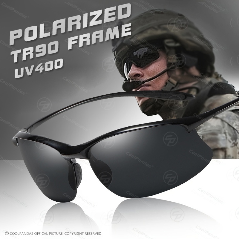 COOLPANDAS Men's Polarized Fashion Glasses