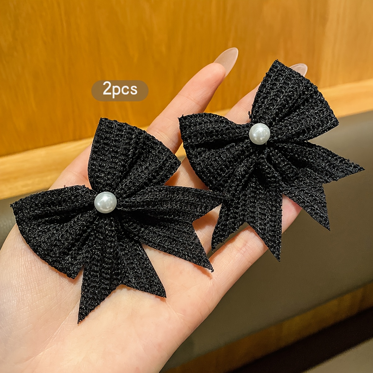 Image of Bow Tie Hair Clips Suitable For Everyday Use