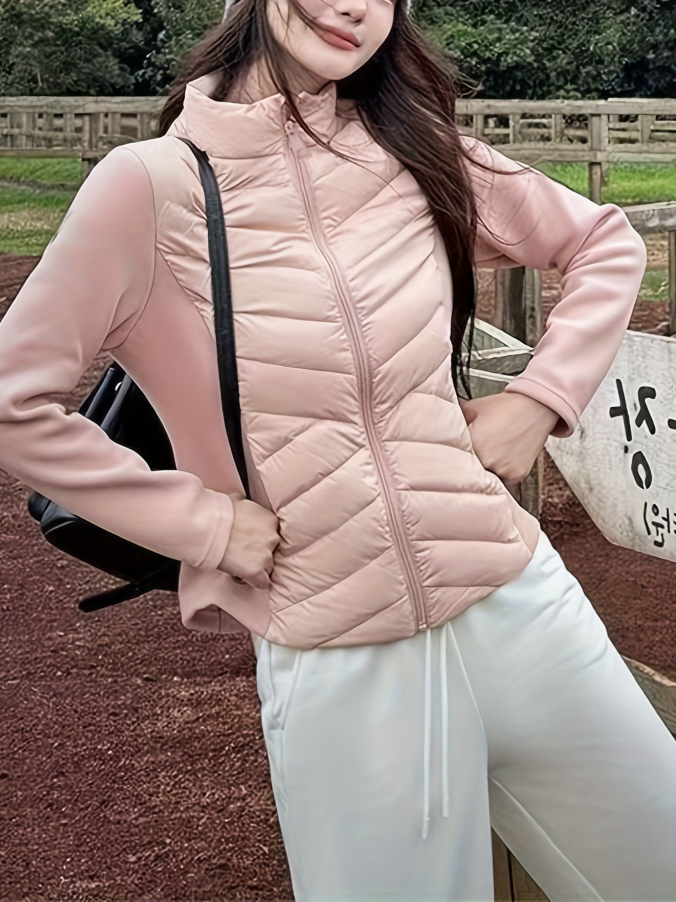 Leichte Jacke Jacke Frauen FrÃ¼hling Leichte Damen Puffjacke In