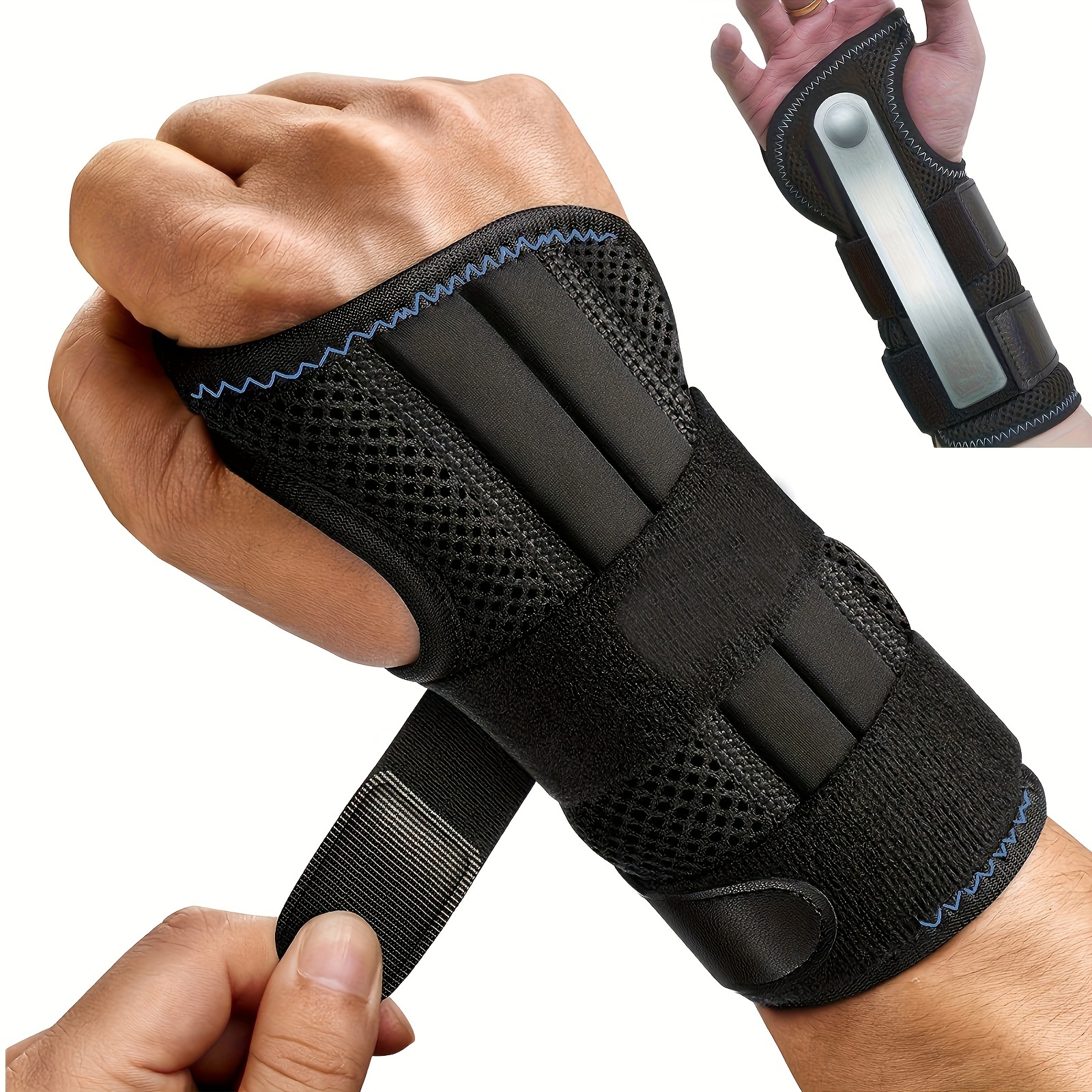 1pc Copper Wrist Brace Carpal Tunnel Wrist Support Wrist - Temu