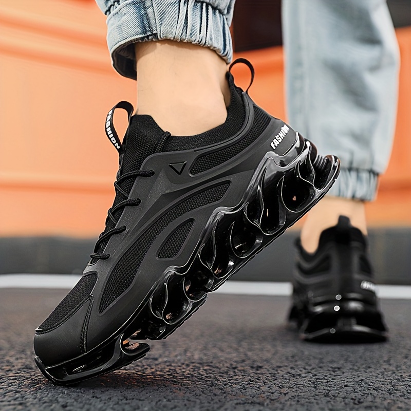 Zapatillas para Hombres para Correr en Zapatos Atléticos para Hombres,  Moda Casual Negra Talla Zapato Masculino Tenis Deporte C