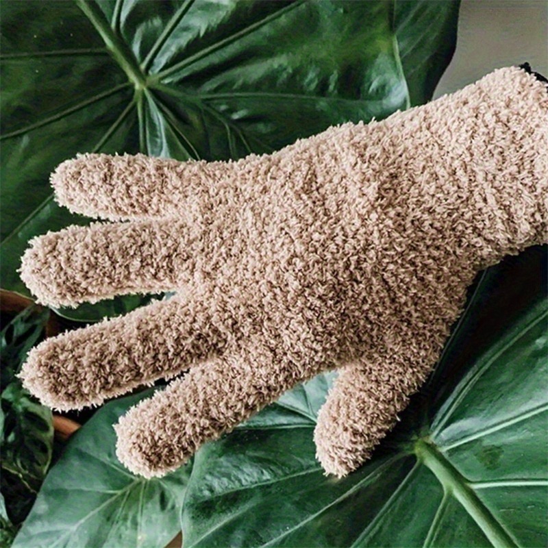 3 pairs set microfiber plant duster gloves indoor plants - Temu Mauritius