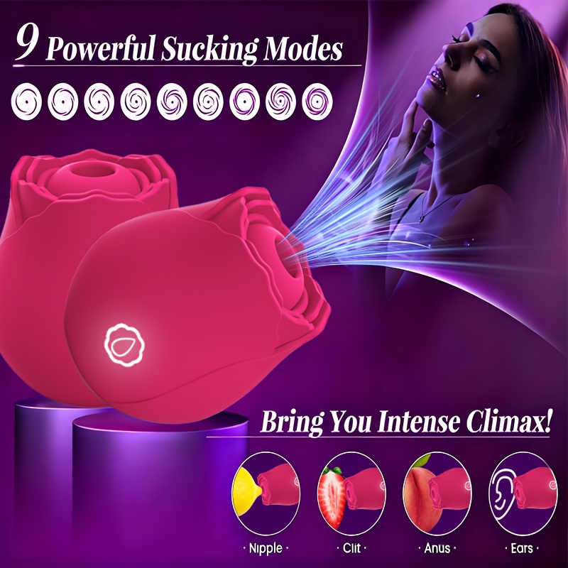 rose bibrator sold on Temu United States