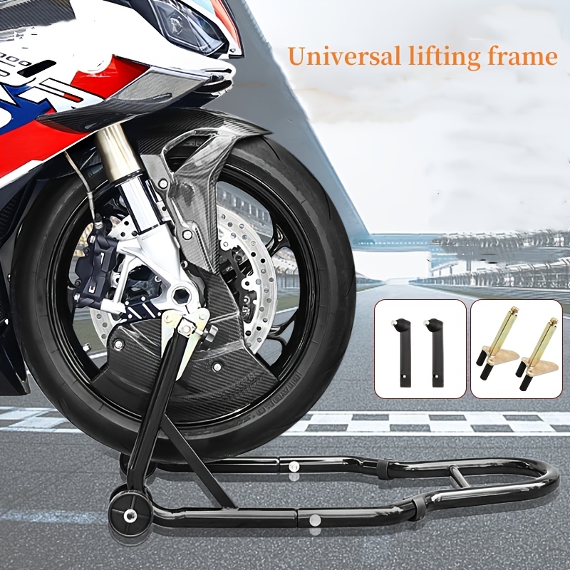 iron motorcycle kickstand rear wheel support stand vintage style for harley kickstand off road motorcycles 0