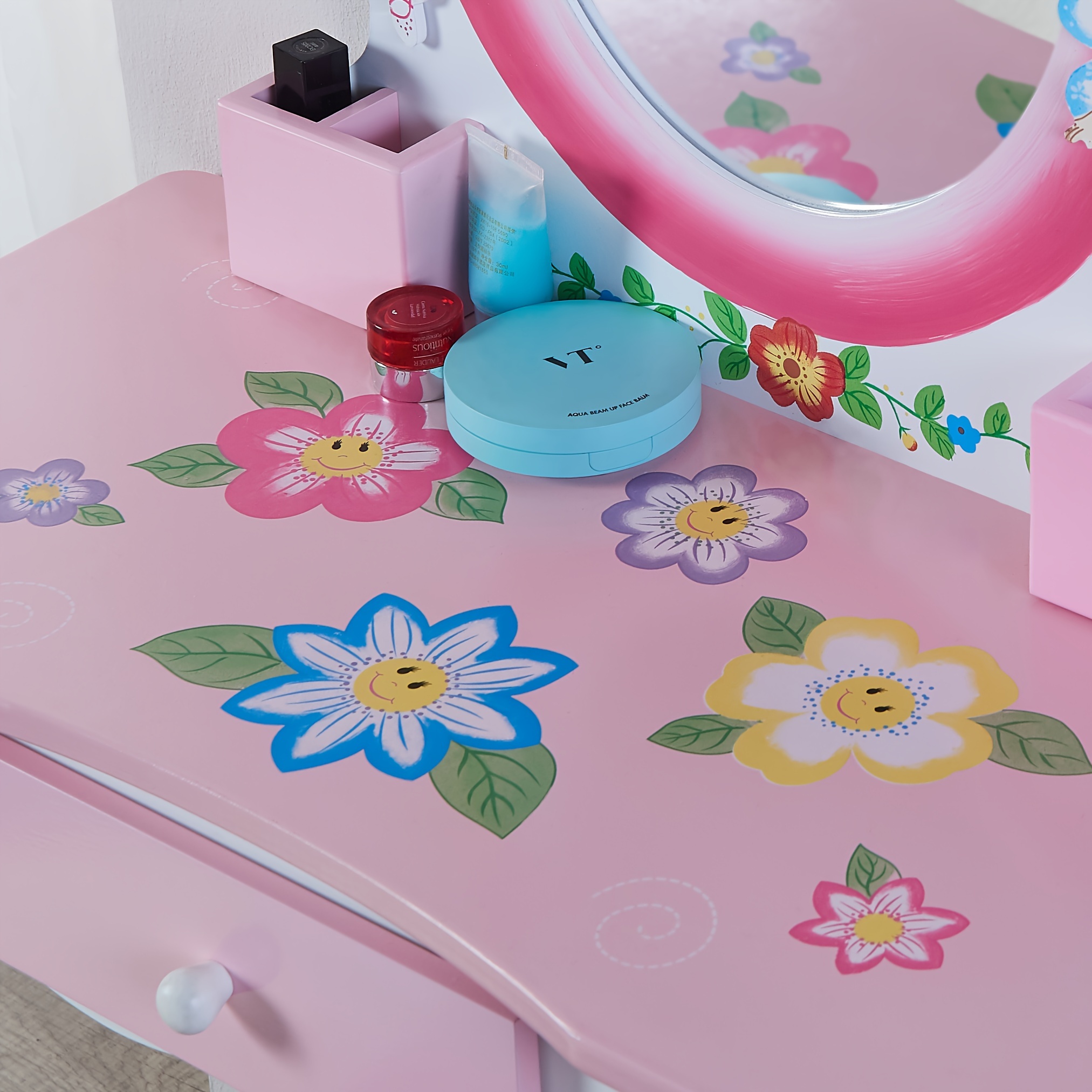 green emerald velvet dress Olivia The Fairy Girls Dressing Table With Chair Pink Mdf