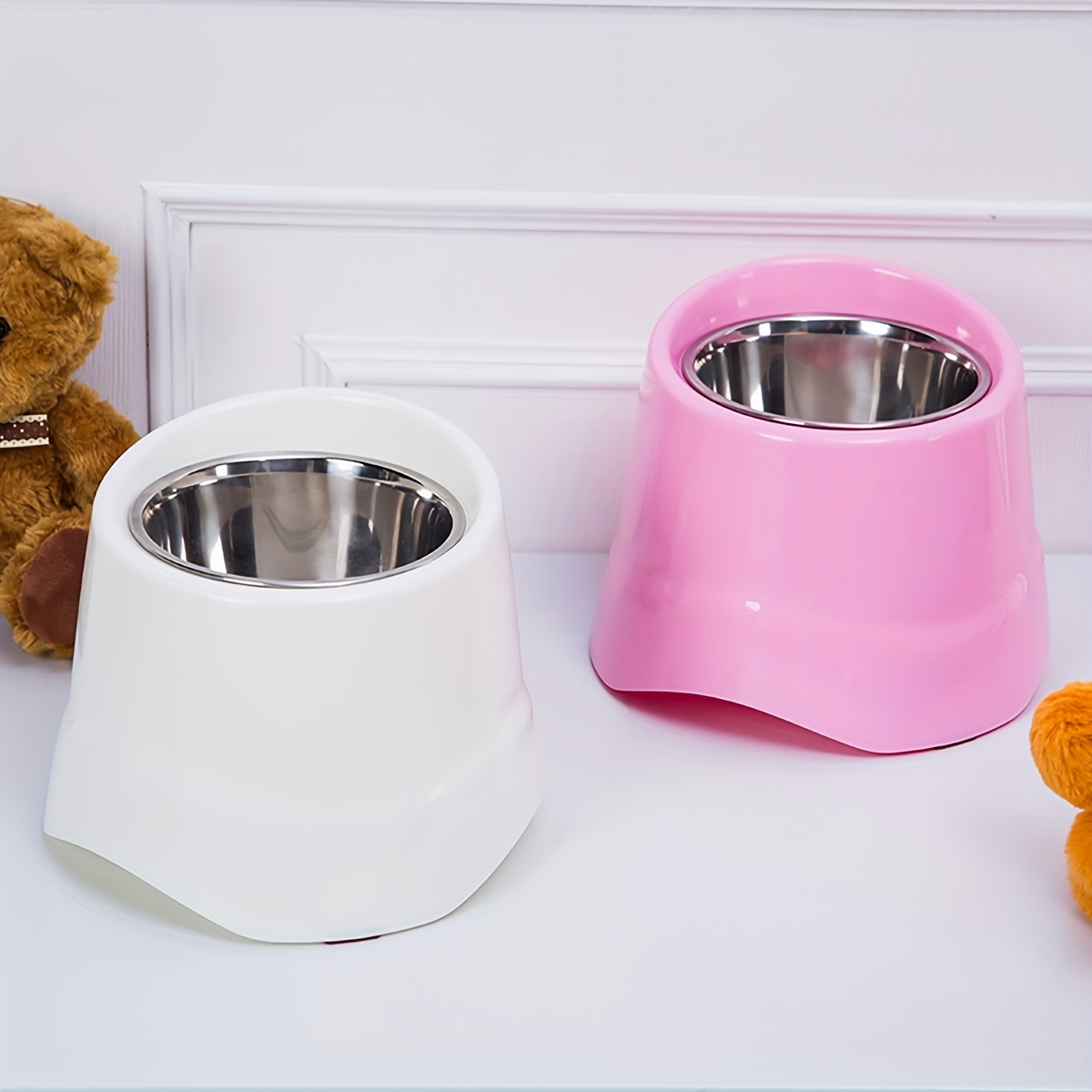 

1 Stainless Steel Tall Dog Bowl Small And Medium Size Tall Bowl Suitable For Tall Pets