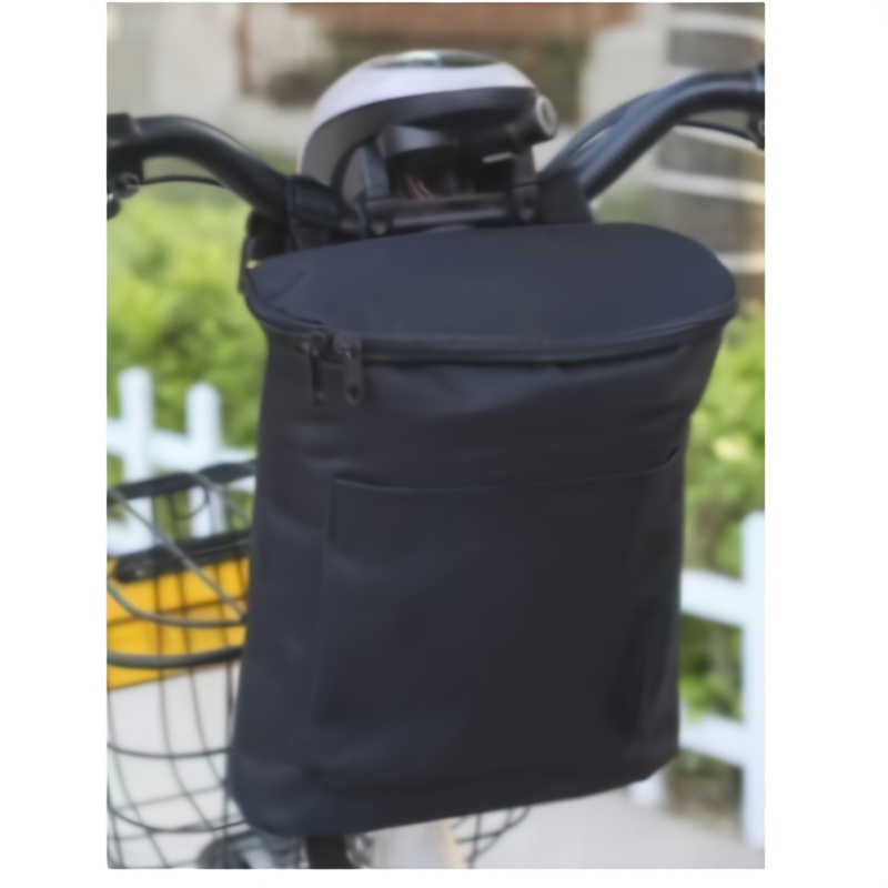 

& Motorcycle Handlebar Bag - Detachable, , Zippered Storage For