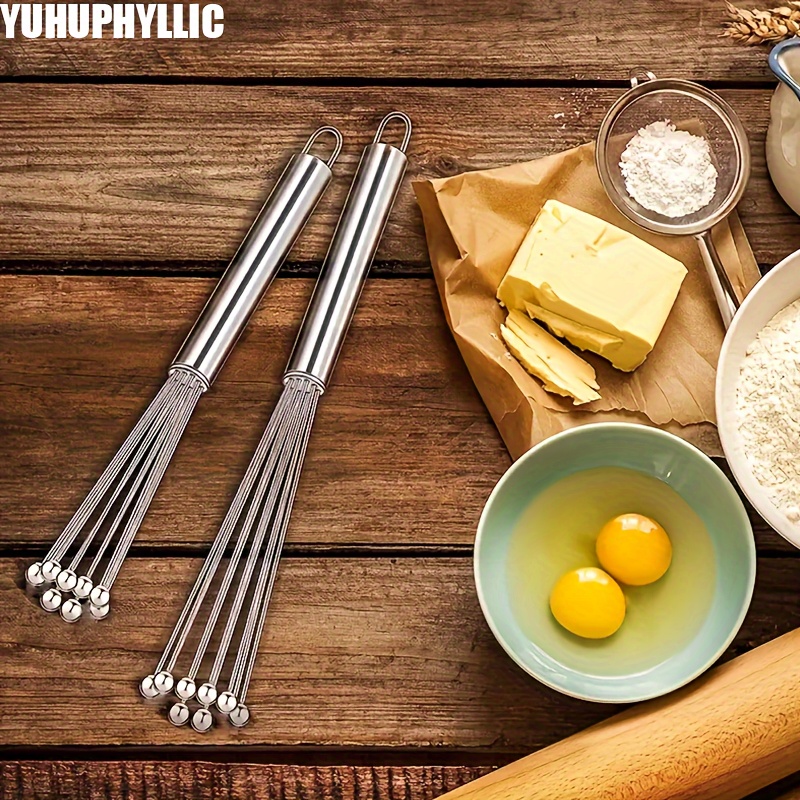 

Yuhuphyllic Steel Set - & Whisks For Cooking, , And Mixing - For Batter, , And Sauces