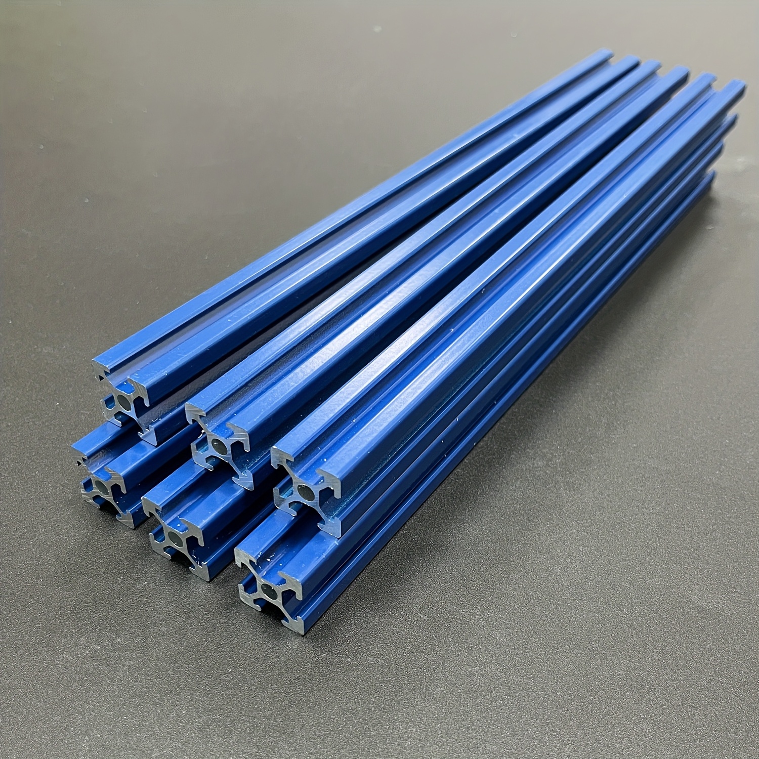 Mssoomm Lot De 2 Profilés D'extrusion En Aluminium Anodisé Argenté Pour Imprimante 3D Et CNC DIY - Longueur : 2300 Mm