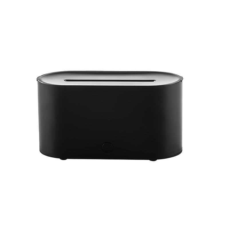TEMU 7-color Simulation Flame Humidifier And Diffuser, Home Usb Air Humidifier, Vintage Fireplace Machine 3d Simulated Fireplace Flame Home Bedroom