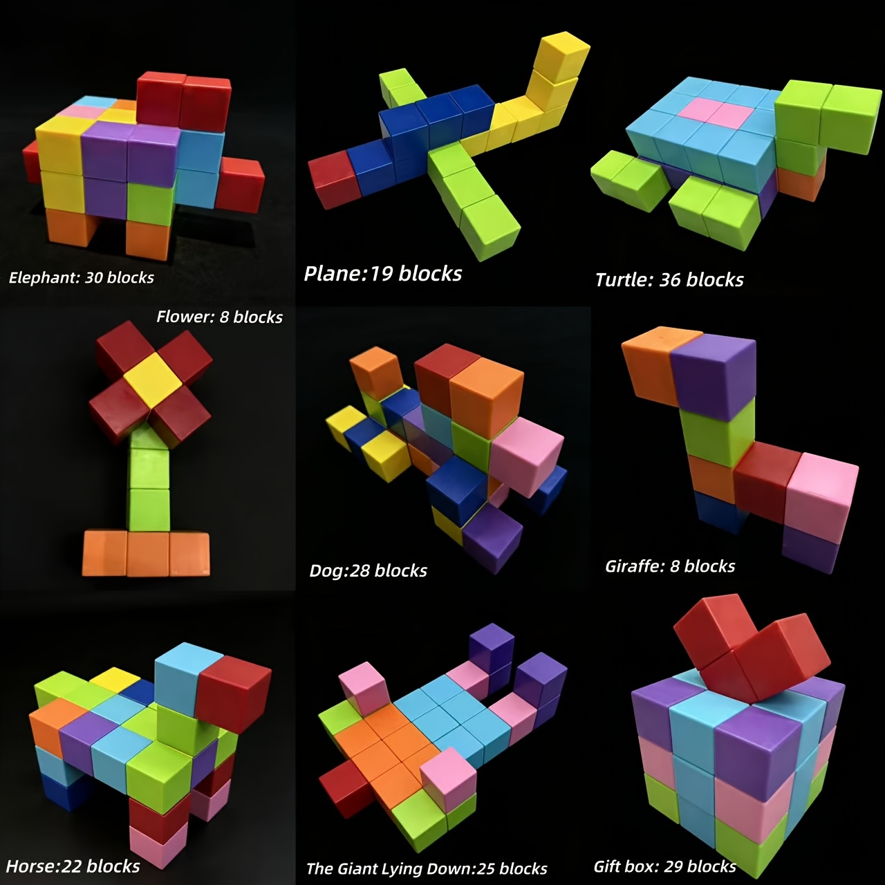 Magnetic Six-Sided Cube Toy for Learning Geometry