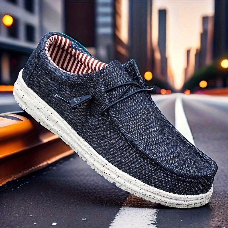 

Men's Casual & Stylish Loafers - Lightweight, Comfortable Slip-on Sneakers For Running, Walking & Driving | Breathable Nylon/canvas Upper With Eva/md Sole