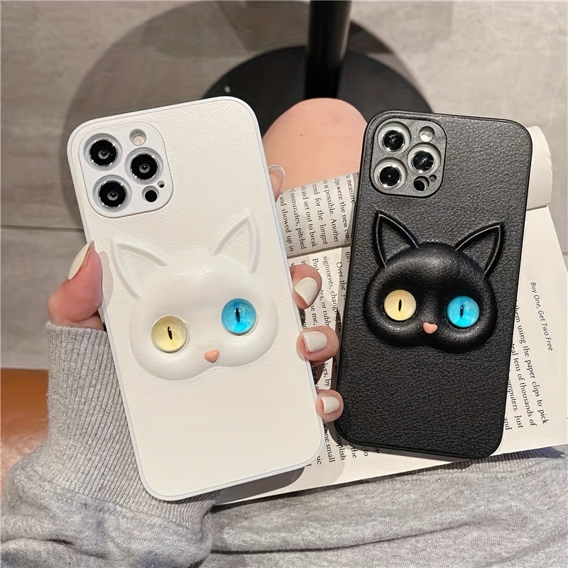 Cute Phone Case Decoration Cat Black Cat Phone Accessories Diy