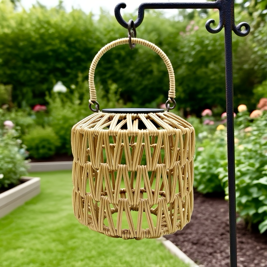 LED Solar Lanterns, Dual Color (Warm/White) with Handle, Outdoor Hanging Lights, Ideal for Patio, Garden, Wedding, Porch, And Yard Decoration, 1/2-Pack, IP65 Rated