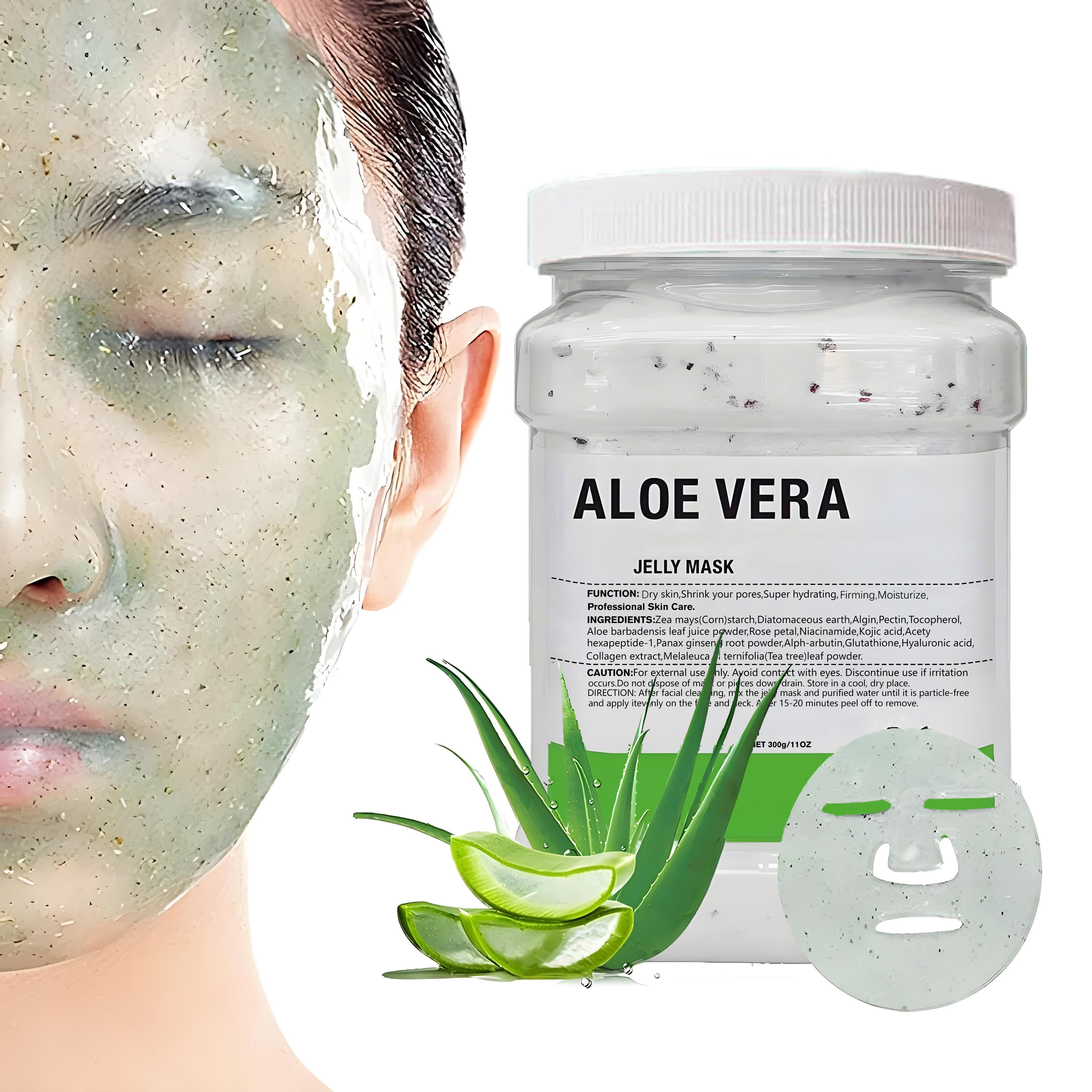 face cream aloe vera gel sold on Temu Mexico