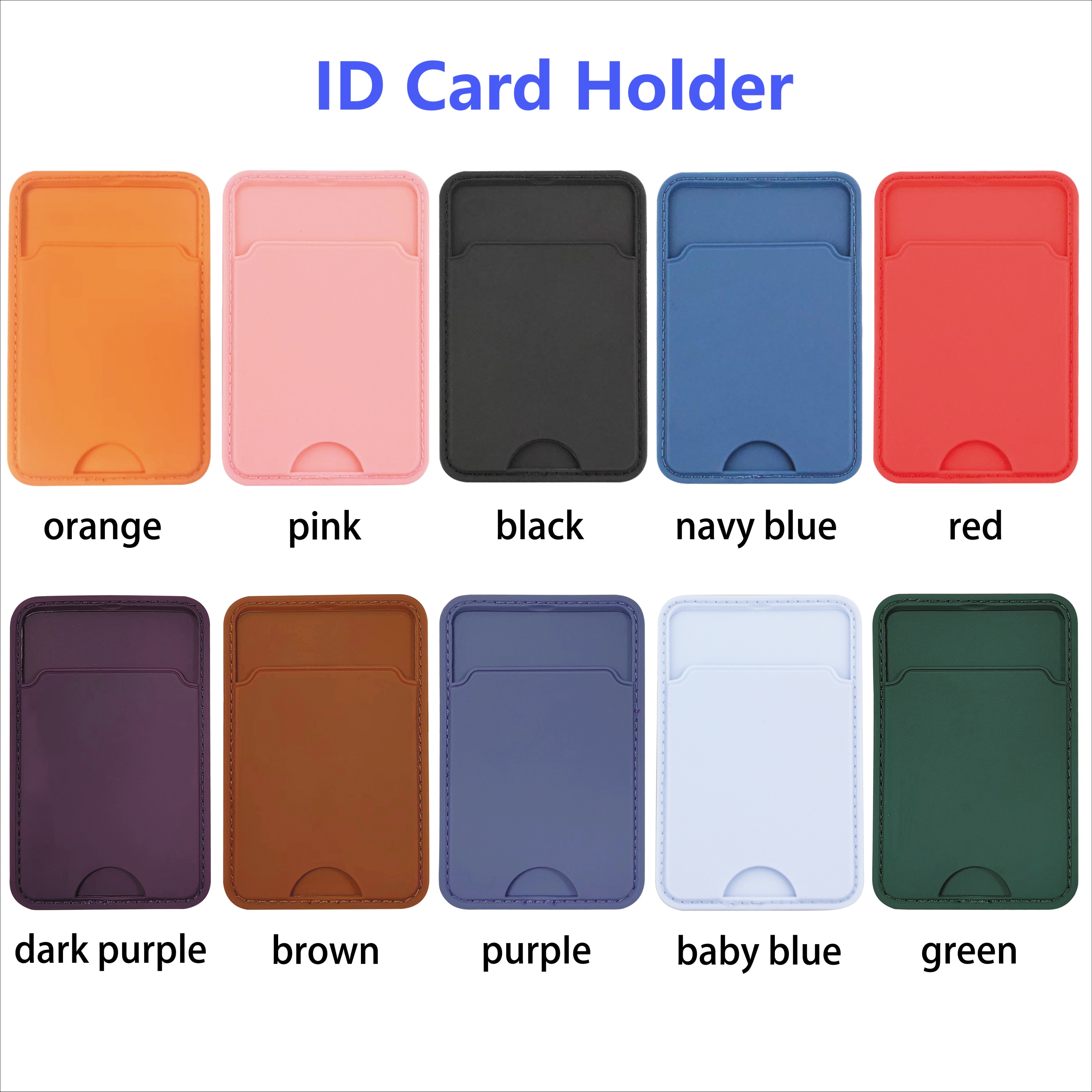 Phone Card Holder Stick On for Back of Phone, Credit Card Holder, ID card Holder, Card Protector, Stick-on Card Holder for Women and Men, Back of phone for Most Smartphones Phone Card Holder Stick On for Back of Phone, Credit Card Holder, ID card Holder, Card Protector, Stick-on Card Holder for Women and Men, Back of phone for Most Smartphones