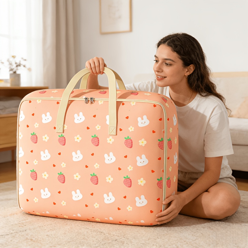 Extra-Large Extra-Thick Storage Bag with Reinforced Handles