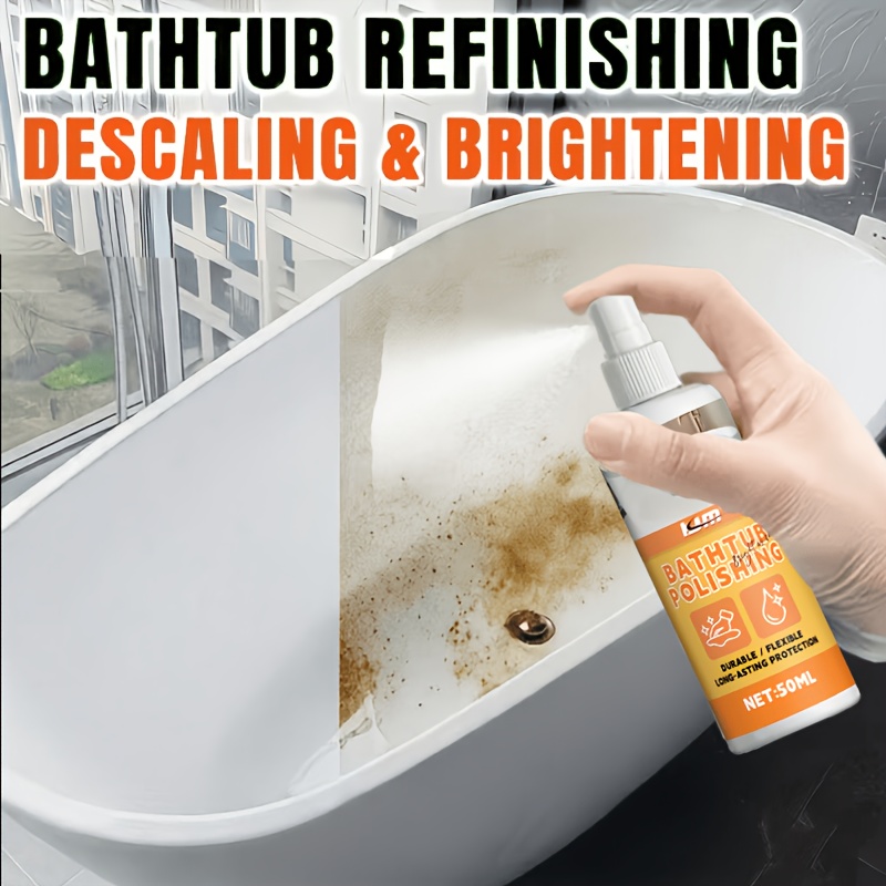 professional powerful bathtub spray   non damaging deep stain yellowing removal instant bright gloss gentle for bathroom toilet