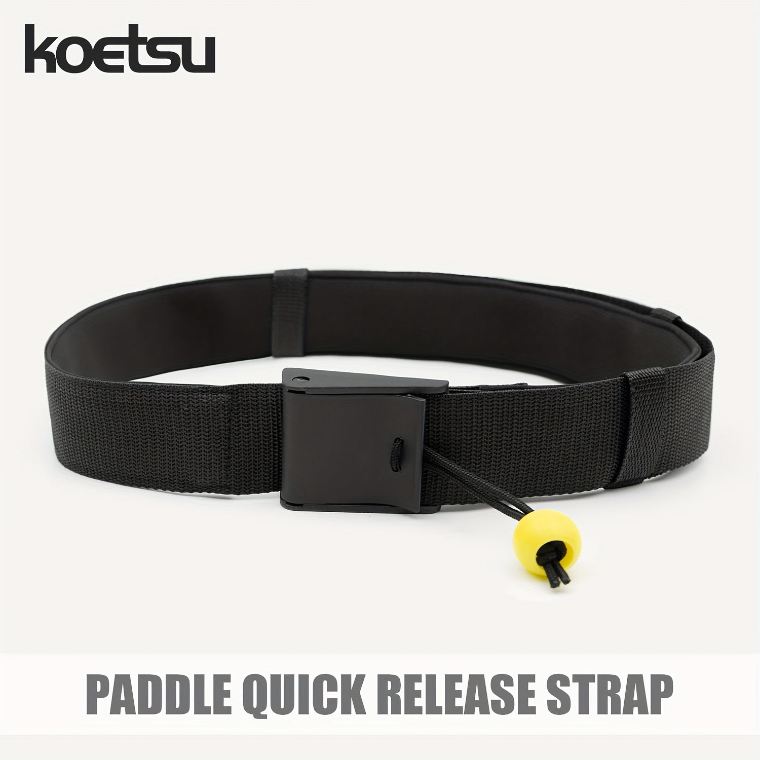 E-shop KOETSU Surfbrett-Taillengurt mit Schnellverschluss-Kordelzug, verwendbar mit Fußgurt, geeignet für Surfboards aufblasbare Paddel, etc.